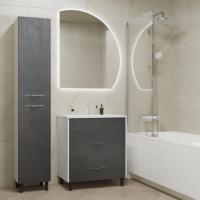 Тумба д/ванной "Сура-70"  под раковину МАРГО-70 (MIXLINE) (ПВХ)