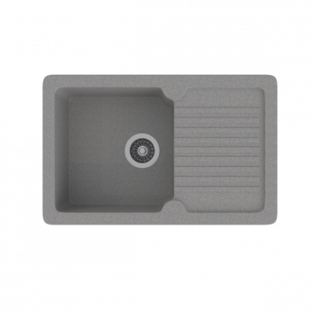 Мойка ML-GMS24 СТАНДАРТ с крылом , темно-серый (309), 765*490*200мм