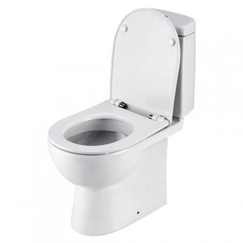 Унитаз-компакт "Остин" (унив.выпуск, ниж.подв.,  2-кн.арм. Oliveira, дюро/лифт/съём сид.) (Santek)