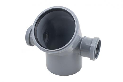 110 отвод угол 45  с выходом 50 левый+правый