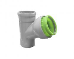 110 тройник на 110 угол регулируемый 45-88