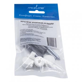 Крепеж для унитаза к полу MIXLINE (комплект)