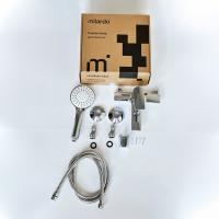 Смеситель для ванны 35к Milardo AZUSB00M02 "Azure" с душ. аксессуарами,  ХРОМ