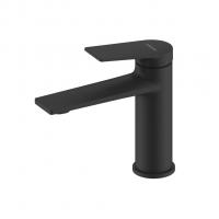 Смеситель для раковины 35к Milardo 	AZUBL00M01 "Azure" литой, п/шпильку, ЧЕРНЫЙ матовый