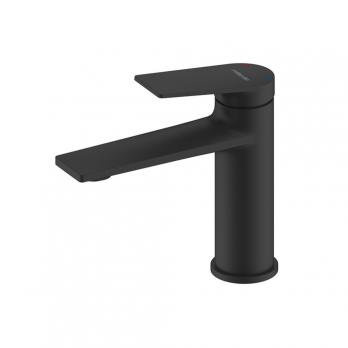 Смеситель для раковины 35к Milardo 	AZUBL00M01 "Azure" литой, п/шпильку, ЧЕРНЫЙ матовый