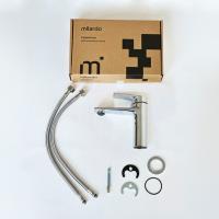 Смеситель для раковины 35к Milardo 	AZUSB00M01 "Azure" литой, п/шпильку, ХРОМ