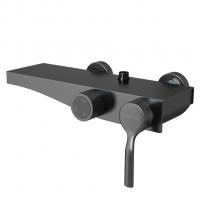 Душевая система 35к MIXLINE ML2430 излив лейка 3 позиции+лейка "Тропический душ" ГРАФИТ