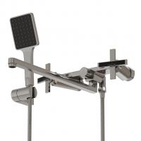 Смеситель для ванны и раковины 1/2 кер. MIXLINE ML37-02  "Cross"