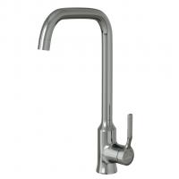 Смеситель для кухни 35k MIXLINE ML40-032 "Flat" высокий излив боковая ручка