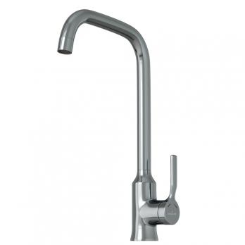 Смеситель для кухни 35k MIXLINE ML40-032 "Flat" высокий излив боковая ручка