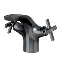Смеситель для раковины 1/2 кер. MIXLINE ML38-04 "Graphite" ГРАФИТ
