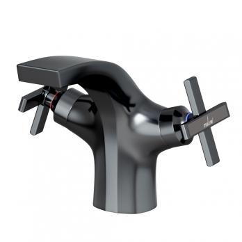Смеситель для раковины 1/2 кер. MIXLINE ML38-04 "Graphite" ГРАФИТ