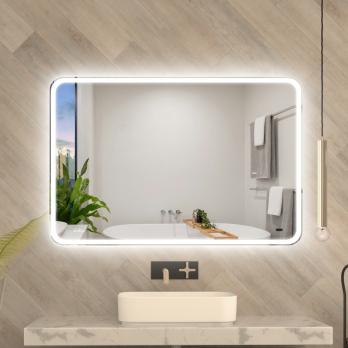 Зеркало MIXLINE "Турин" 1200*800 (ШВ) бесконтактный сенсор, светодиодная подсветка