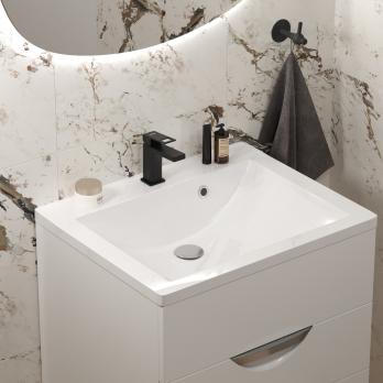 Раковина накладная "РИМ-58" белая (MIXLINE)