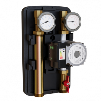 Группа быстрого монтажа с прямым контуром, 1 1/2'' НР, без насоса VRT.1003.40