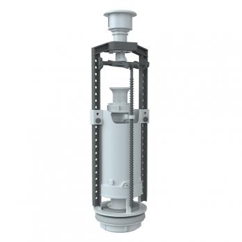 Колонка сливная UNICORN кнопка белая, однорежимная SM/W