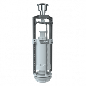 Колонка сливная UNICORN кнопка хром, однорежимная SM/H