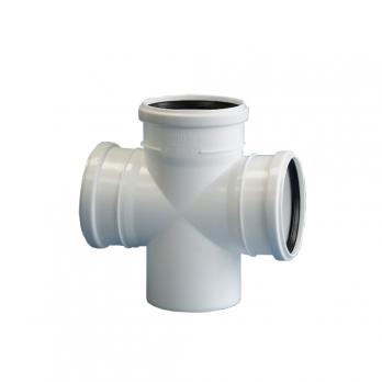 110/110/110 Крестовина угол 87однопл. БЕСШУМН. ПОЛИТЭК