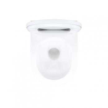 Унитаз подвесной безободковый IDDIS SLIRDSEi25 "Slide" ТОРНАДО смыв, сиденье дюропласт, микролифт