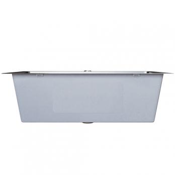 Мойка настол.монтаж 60х50 (3,0) вып 3 1/2  MIXLINE PRO с ФАСКОЙ 22см с сифоном (черный графит)