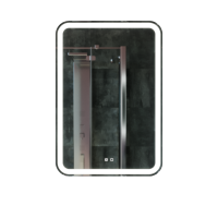 Зеркало MIXLINE "Мальта-VOICE"  550*800 (ШВ) сенсорный выключатель, управление голосом., подогрев