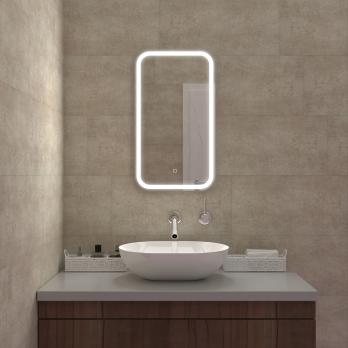 Зеркало MIXLINE "Мальта" 400*700 (ШВ) сенсорный выключатель, светодиодная подсветка