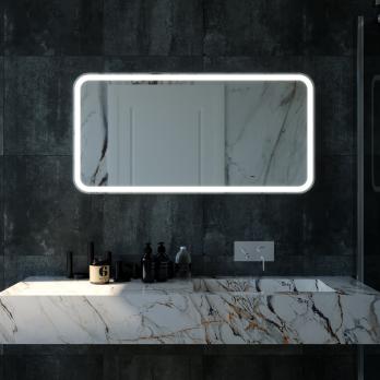 Зеркало MIXLINE "Мальта" 600*1200 (ШВ) бесконтактный сенсор,светодиодная подсветка, гор/верт крепеж