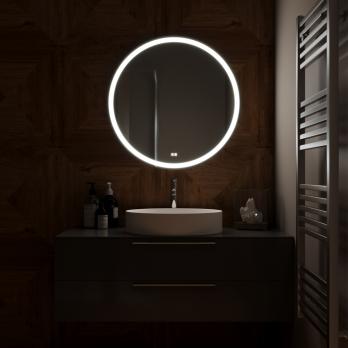 Зеркало MIXLINE "Перла Нео" RGB D770 сенсорный выключатель, МУЛЬТИ-ЦВЕТ