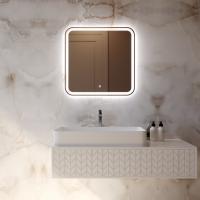 Зеркало MIXLINE "Стив-Лайт" 700*685 (ШВ) сенсорный выключатель, светодиодная подсветка