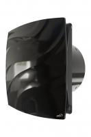 Вентилятор вытяжной с обратным клапаном    D120С  WAVE Black classic ERA
