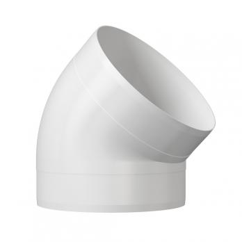 Колено круглое угол 45 D150 15ККП 45 ERA