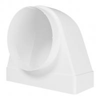 Соединитель 90х220/D150 угол 90 плоский/круглый 922СК15КП ERA