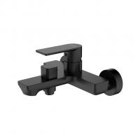 Смеситель для ванны 35к Milardo MAZBL00M02 "Maze" нерж. сталь, ЧЕРНЫЙ матовый