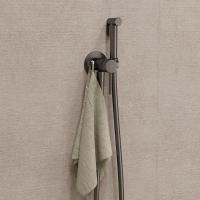 Смеситель с гигиенической лейкой  25к IDDIS 005GMR0i08 встраиваемый, ГРАФИТ матовый