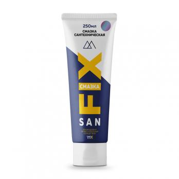 Уплотнительная смазка силиконовая для раструбных и проч. соединений 250г SANFIX, туба