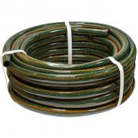 Шланг полив. арм. непрозр. 3-слойный 16 мм бухта 20 м (вес 2,6 кг) ПВХ "Метеор" 5/8"