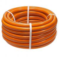 Шланг полив. арм. непрозр. 3-слойный 18 мм бухта 20 м (вес 5 кг) ПВХ "Юпитер" оранжевый 3/4"