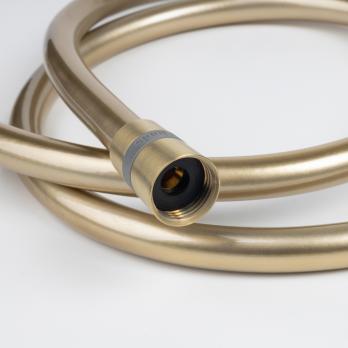 Шланг душевой 150см IDDIS 04P15MGi19 "Optima Home" ПВХ, ЗОЛОТО матовое