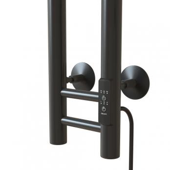 Полотенцесушитель MIXLINE MOON GRAPHITE 120/10 (таймер,284 Вт) электрический ГРАФИТ