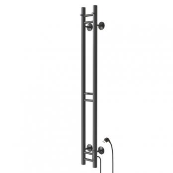 Полотенцесушитель MIXLINE MOON GRAPHITE 120/10 (таймер,284 Вт) электрический ГРАФИТ