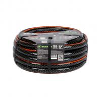 Шланг полив. арм. непрозр. 3-слойный 19мм бухта 25м (вес 5 кг) ПВХ "Bravura 3 crystal" 3/4"