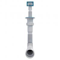 Гофросифон 1 1/2"*40*50 (1450мм) GS50145 прямоуг. перелив, ИНКОПЛАСТ (винт М6*60 и М6*30)