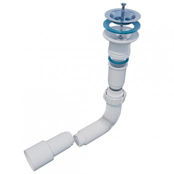 Гофросифон 1 1/2"*40*50 (800мм) GS3080 ИНКОПЛАСТ (винт М6*60)