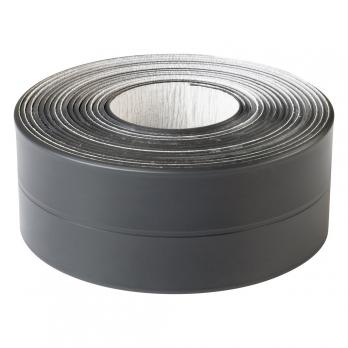 Лента бордюрная самоклеящаяся Аккурат 38мм*3,35м ГРАФИТ