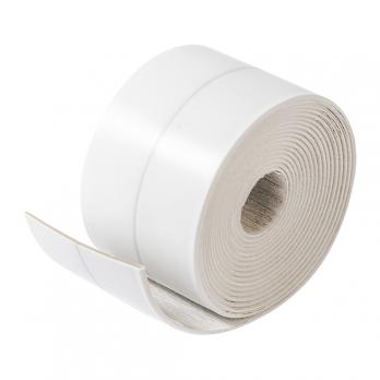 Лента бордюрная самоклеящаяся Аккурат 60мм*3,35м БЕЛАЯ