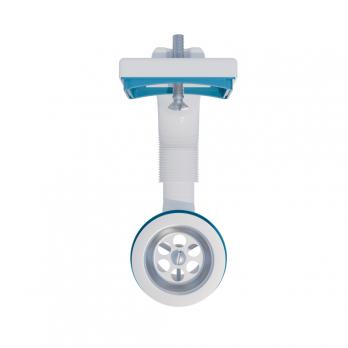 Перелив д/мойки 1 1/2 VP11270 ИНКОПЛАСТ прямоуг. гибкий