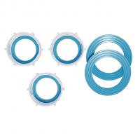 Ремкомплект набор прокладок и гаек к сифону для моек/ванны RK-04 ИНКОПЛАСТ