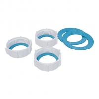 Ремкомплект набор прокладок и гаек к сифону для моек/ванны RK-04 ИНКОПЛАСТ