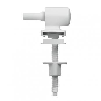 Сиденье для унитаза "Рио" голубовато-белое ИНКОЭР с микролифтом