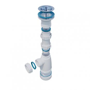 Сифон 1 1/2*40 BS4000 ИНКОПЛАСТ (винт М6*80)